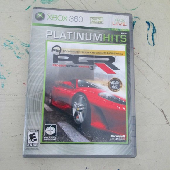Xbox 360 Project Gotham Racing 3 PGR Platinum Hits Microsoft rated E - Picture 1 of 4